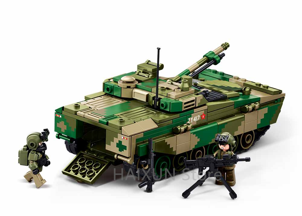 Sluban Building Boy ZBD-04AS A - Lego Compatible Military Tank review and price