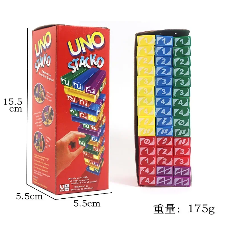 Mattel Stacko UNO Card Board G - Building Blocks review and price