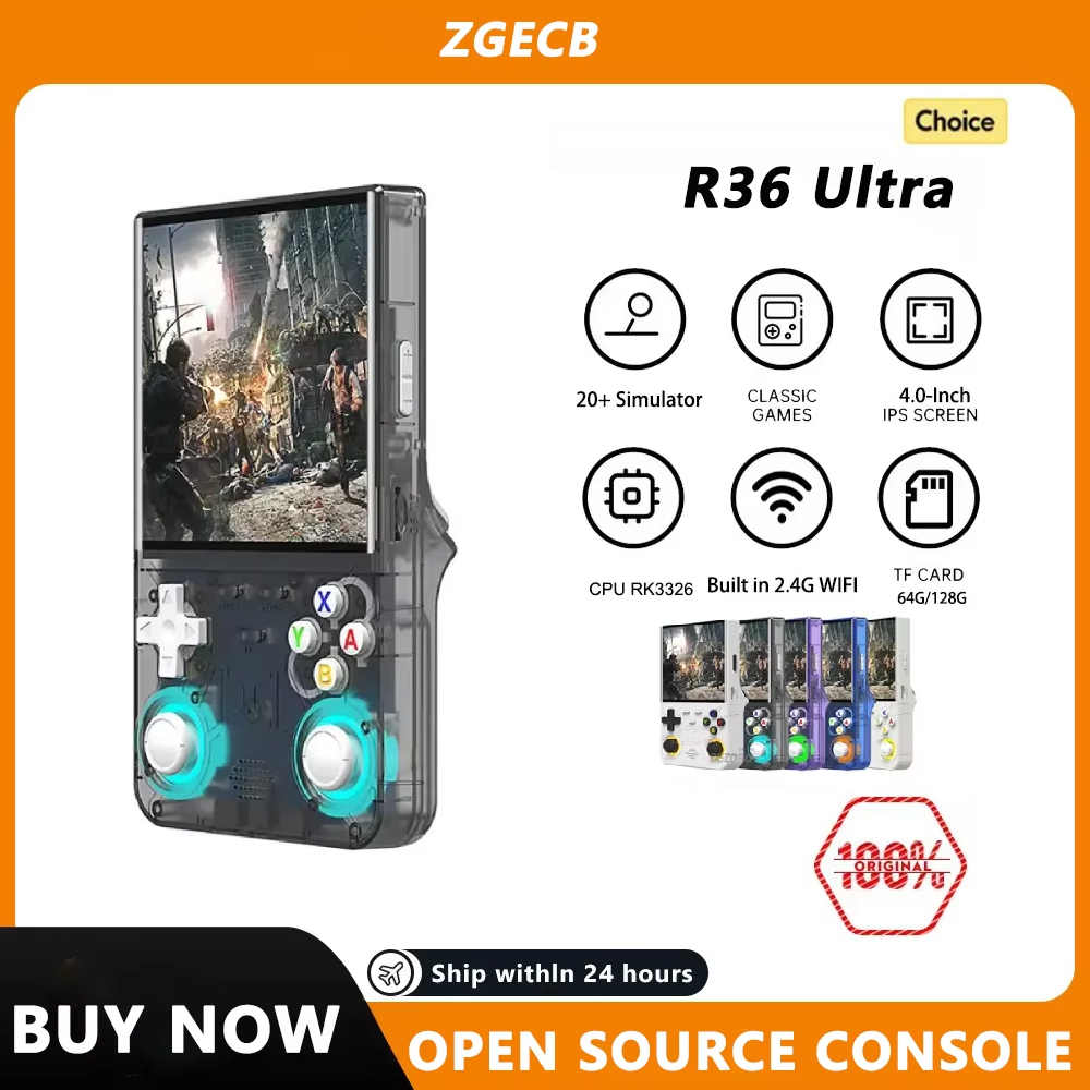 FLLAPT R36Ultra Retro Handheld - Retro Handheld Game Console R36S review and price