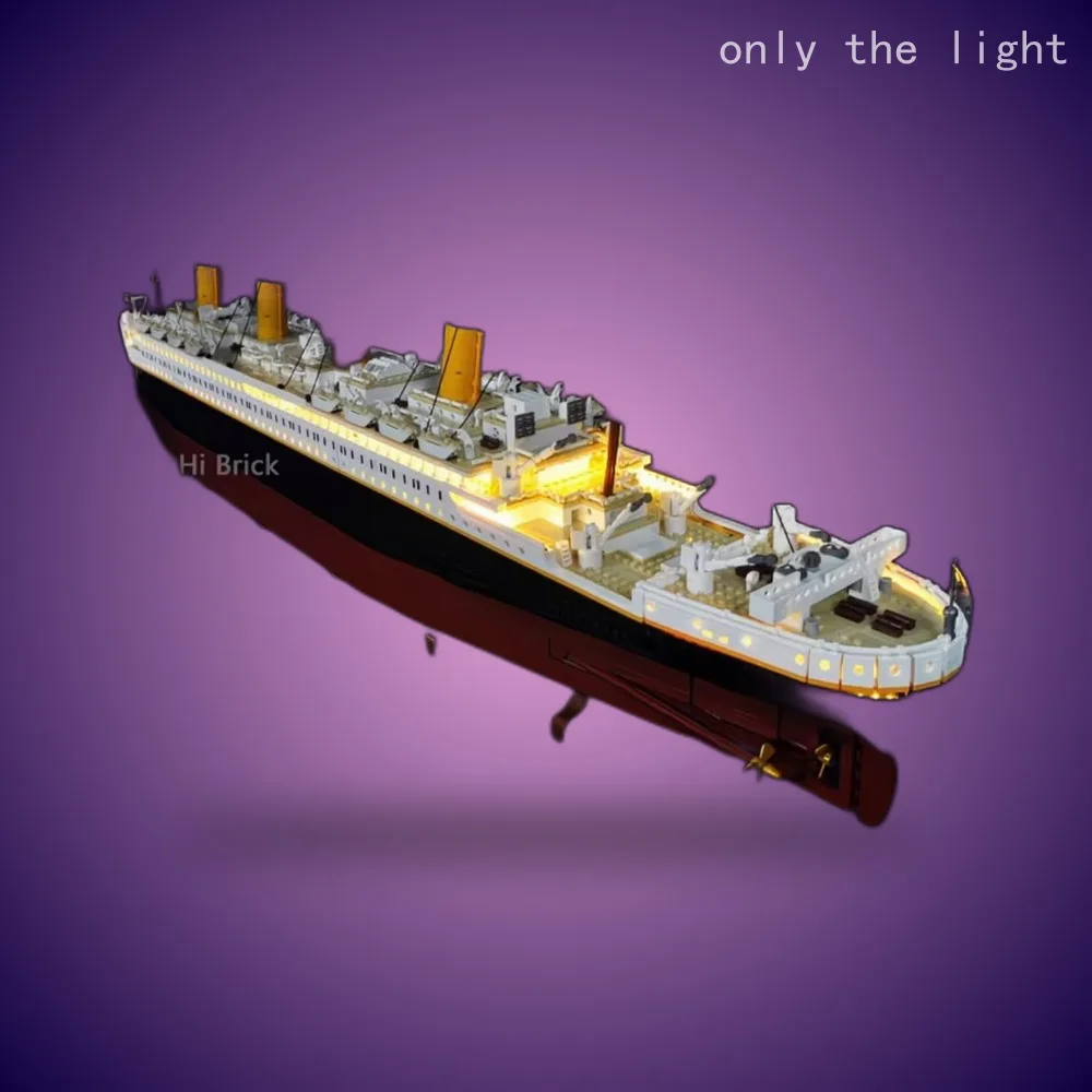LED lighting kit for Titanic s - Building Blocks review and price