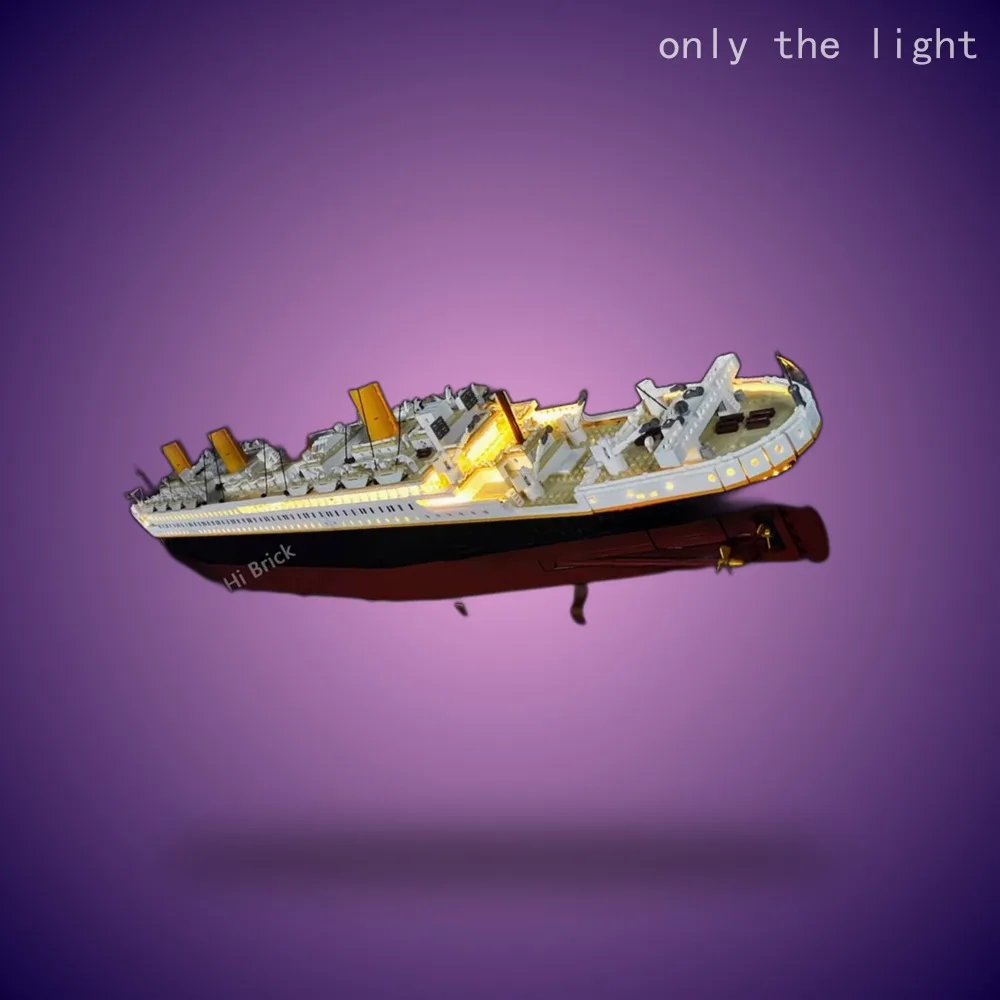 LED lighting kit for Titanic s - Building Blocks review and price