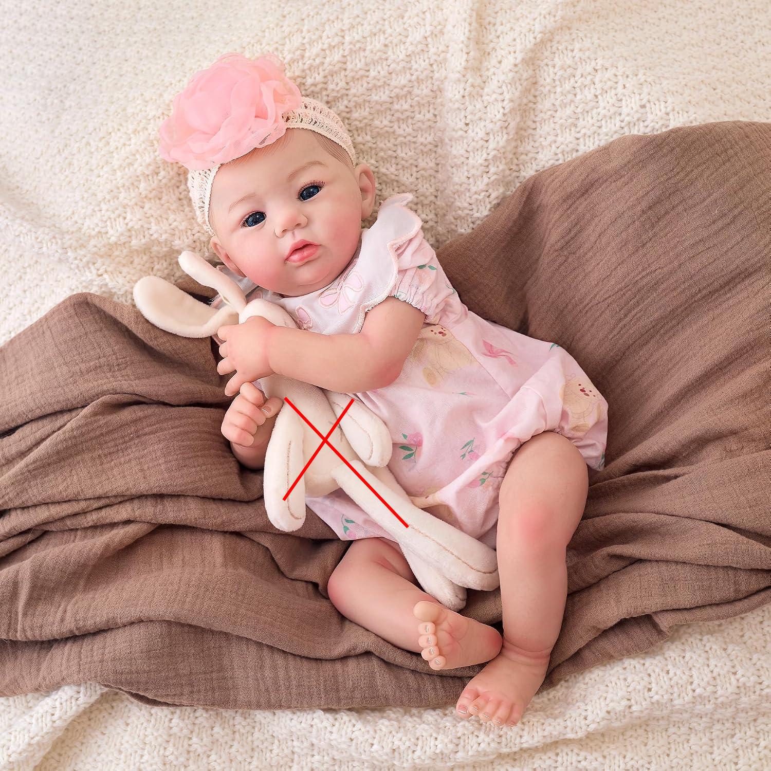 abigail 48CM Realistic Finishe - Reborn Baby Doll Silicone Realistic review and price