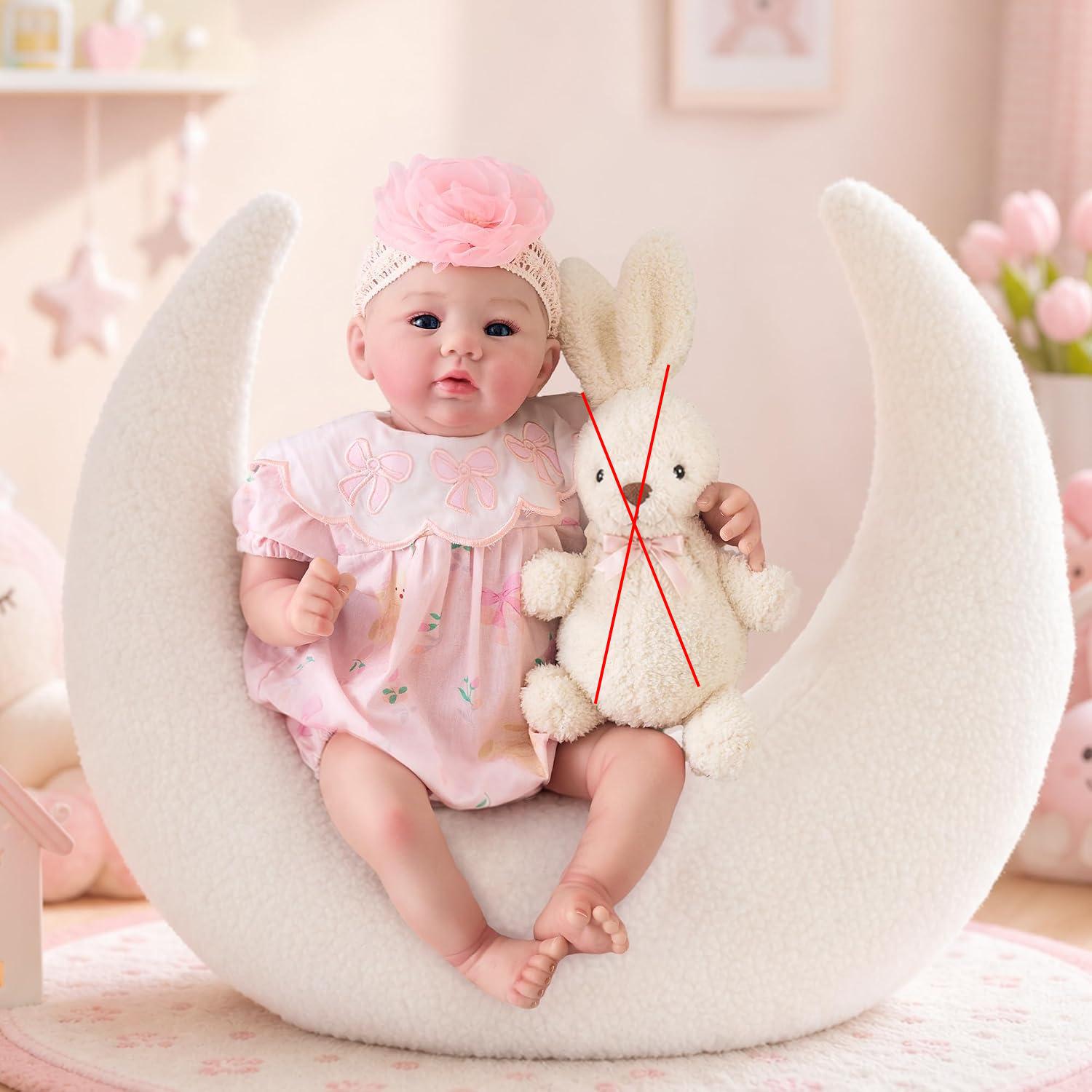 abigail 48CM Realistic Finishe - Reborn Baby Doll Silicone Realistic review and price